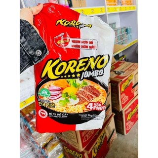 Combo 3 gói - Mì cay koreno 100g đủ gia vị
