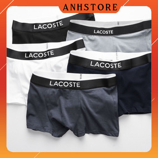 Combo 5 quần sịp đùi nam thun lạnh L.COSTE kháng khuẩn co dãn