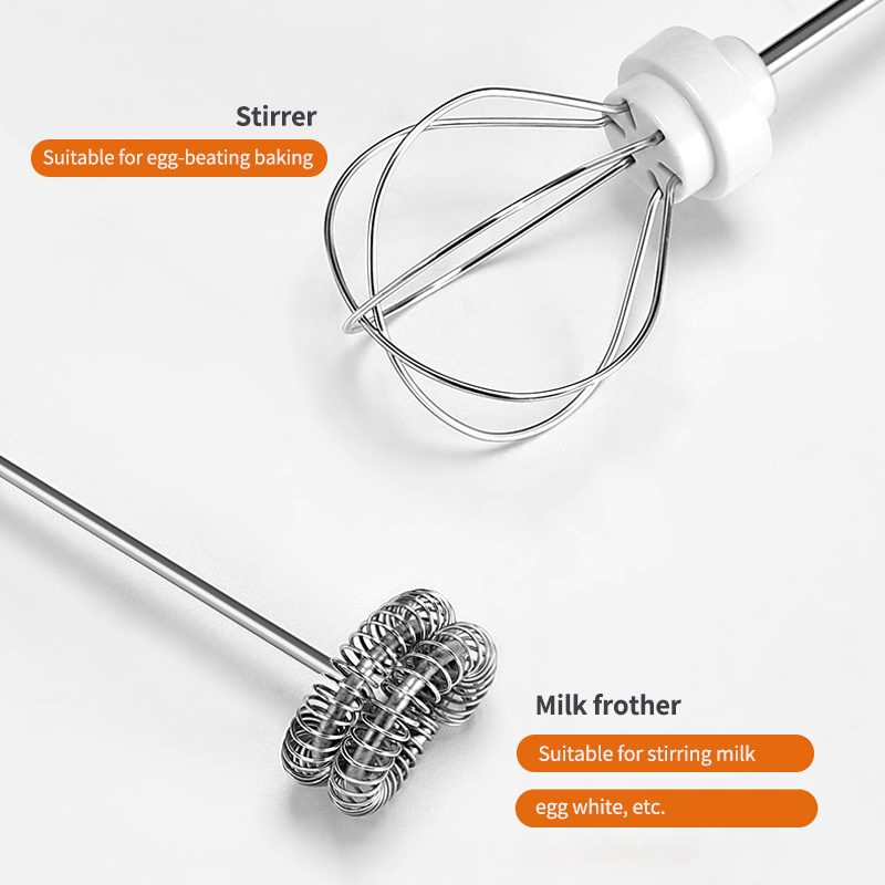 Máy Đánh Trứng Sokany, Que Tạo Bọt Cafe Mini Cầm Tay Không Dây 3 Cấp Độ - Sạc Pin