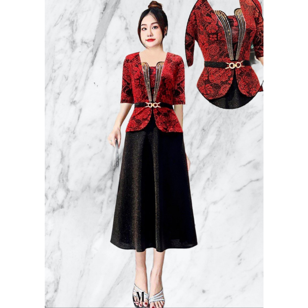 Đàm trung niên giả vest tặng mẹ