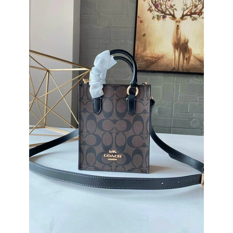 💥Túi Coach North South Mini Tote💥Rẻ vô địch