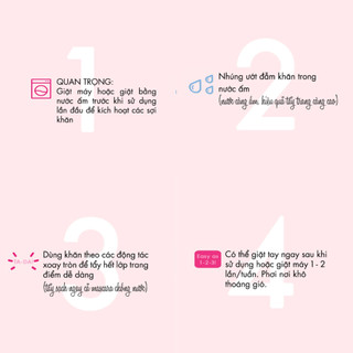 Khăn tẩy trang thông minh chỉ với nước siêu mềm mịn MakeUp Eraser bản Đỏ Quyến Rũ Love Red