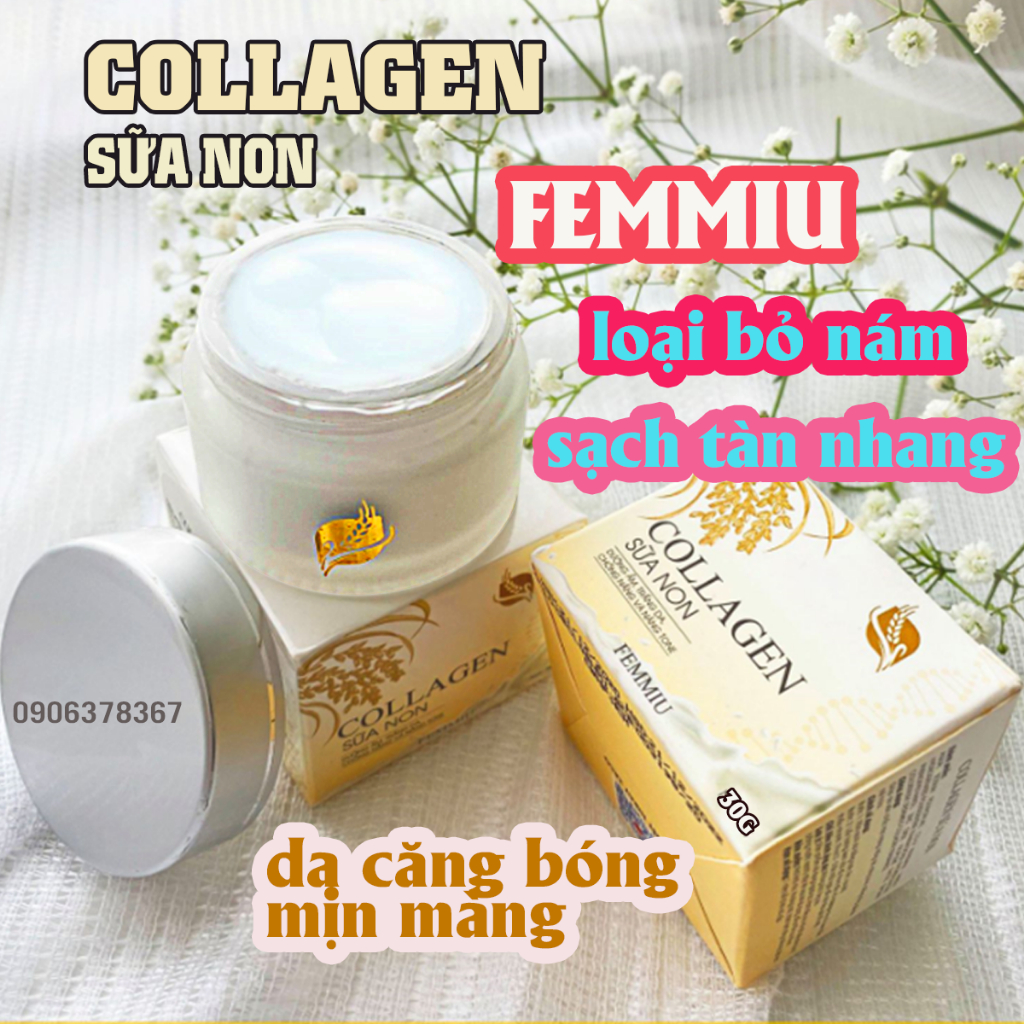 Kem Collagen Sữa Non Dưỡng Ẩm Trắng Da