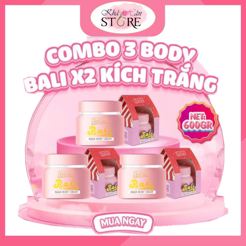 Combo 3 body Bali