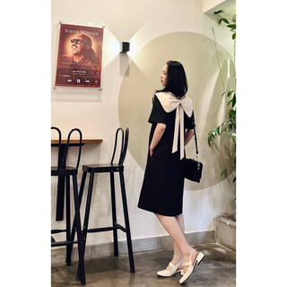 Đầm Zarie phối cổ nơ