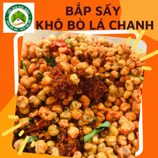 Bắp sấy khô bò mix lá chanh - ăn là chỉ có mê