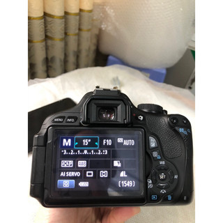 Máy ảnh Canon 600D kit 18-55 đã sử dụng