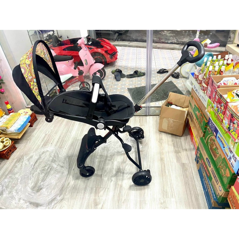 Xe đẩy du lịch gấp gọn 2 chiều M8 ngả sâu