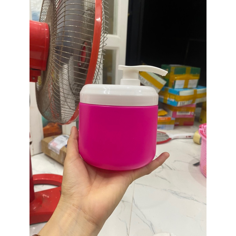 Hũ 500gr- 1kg Màu hồng sen