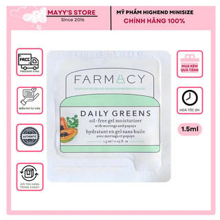 Mẫu thử Kem dưỡng Cấp Nước FARMACY Daily Greens Oil Free Gel
