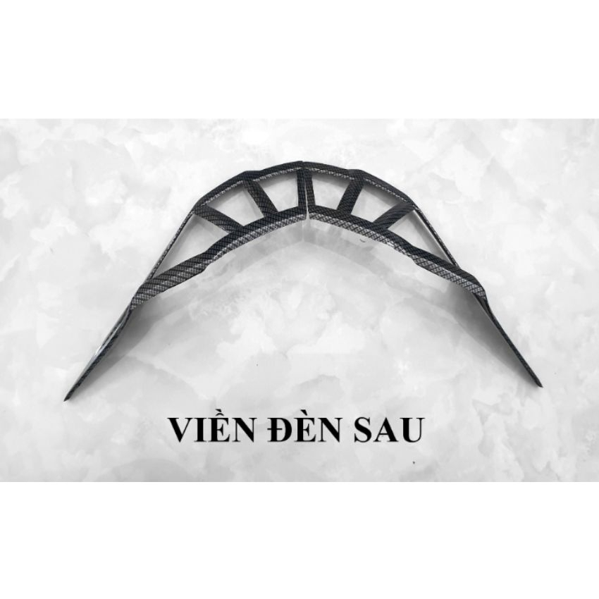 Ốp trang trí xe Future 2018-2023 cacbon Artistar