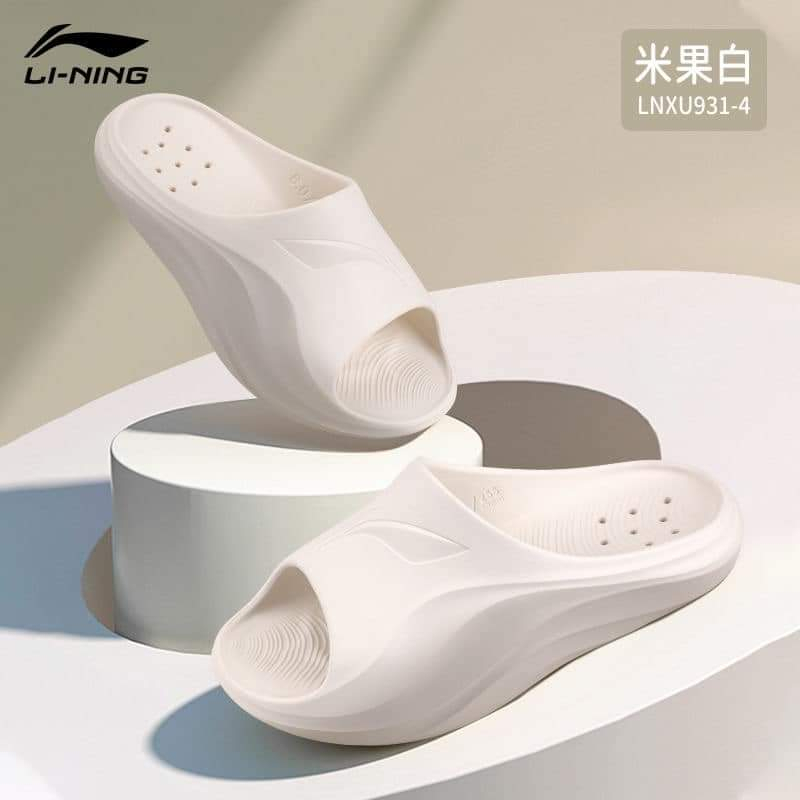 Dép đúc Lining chính hãng, dép nam nữ Lining mẫu mới 2023