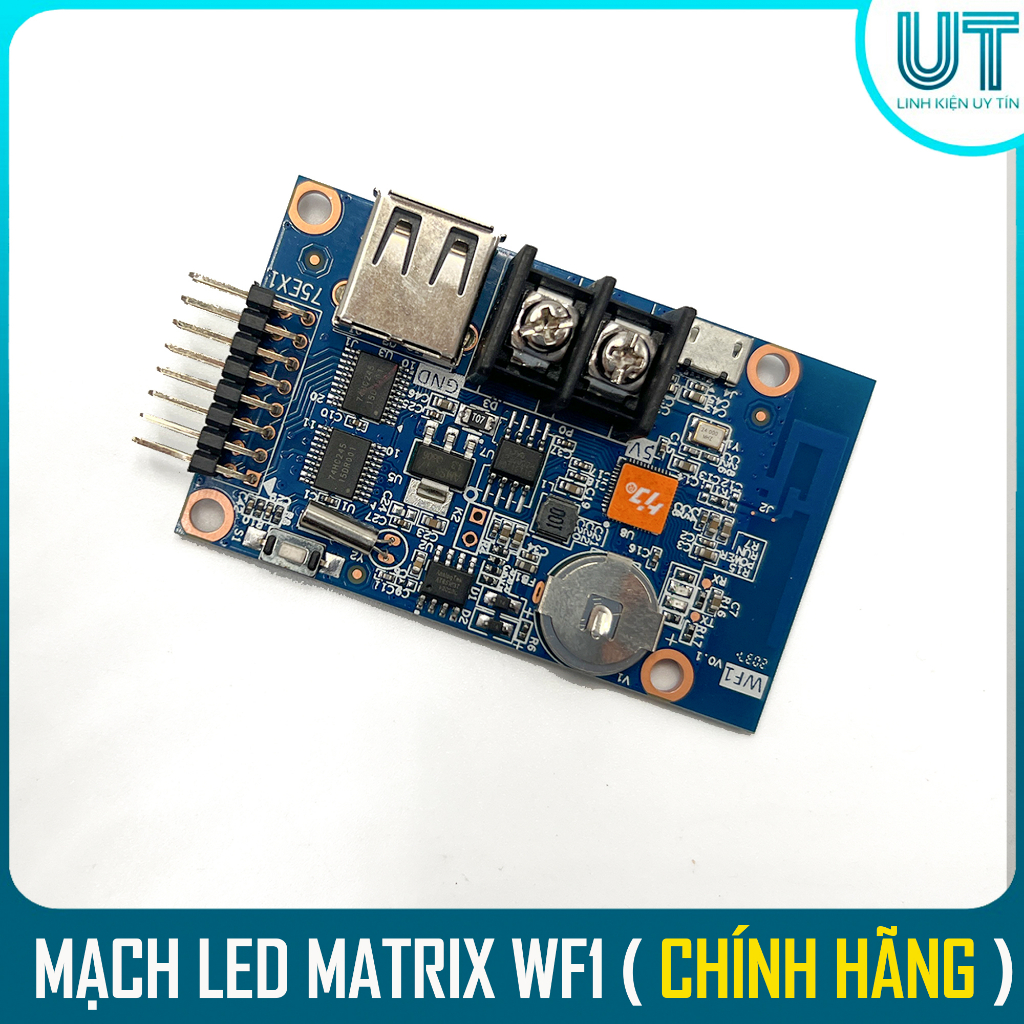 Mạch Điều khiển LED Ma Trận WF1 Fullcolor - Module board LED matrix P3 P4 P5 P10