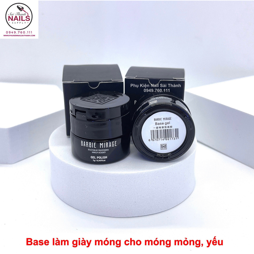 Hũ gel liên kết làm dày móng Barbie Mirage 7g