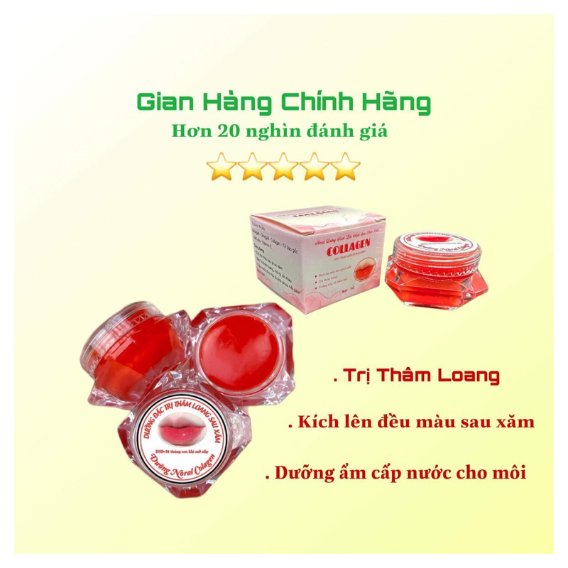 Son Dưỡng Kích Lên Màu Sau Phun Xăm hũ kim cương  5G