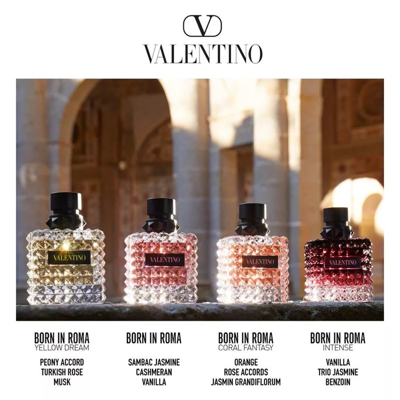 Vial Nước hoa Nữ VALENTINO DONNA BORN IN ROMA 1,2ml