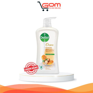 Sữa tắm dettol kháng khuẩn dưỡng thể mật ong- chai 950g - honey & shea butter - onzen nourishing