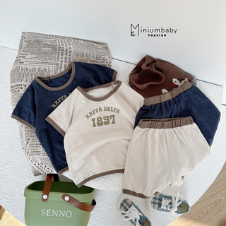 Set bộ cotton cao cấp cho bé trai