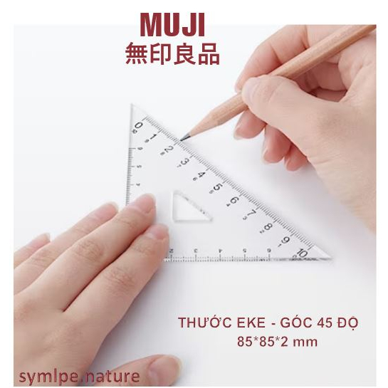 Thước Muji các loại Chính hãng