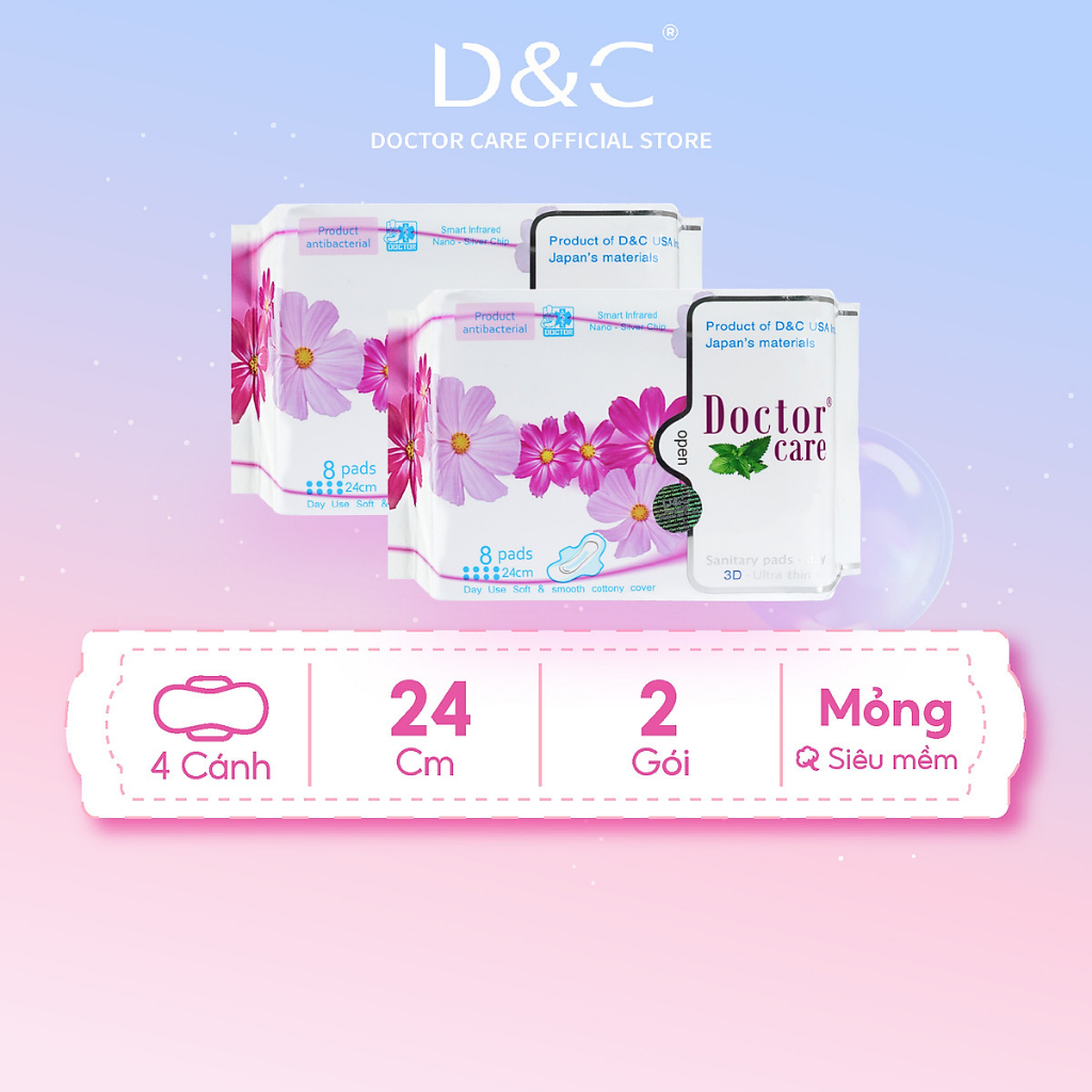 Combo 10 gói bvs thảo dược ban ngày