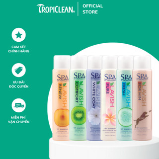 Sữa tắm TropiClean SPA Lavish Shampoo, dưỡng lông dành cho chó mèo