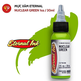 SALE Mực Eternal Nuclear Green 30ml xăm hình chính hãng CMC Tattoo