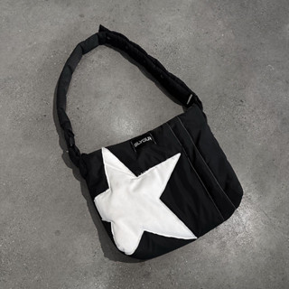 Túi trần bông unisex nam nữ STAR ,Túi đeo chéo unisex chính hãng SLYOUR