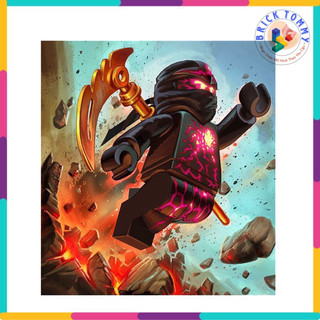 Đồ chơi lắp ráp mô hình nhân vật ninjago cole nrg