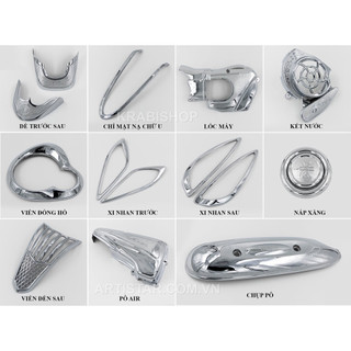 Ốp trang trí xe ymh nozza cũ 2011-2014 mạ crom artistar