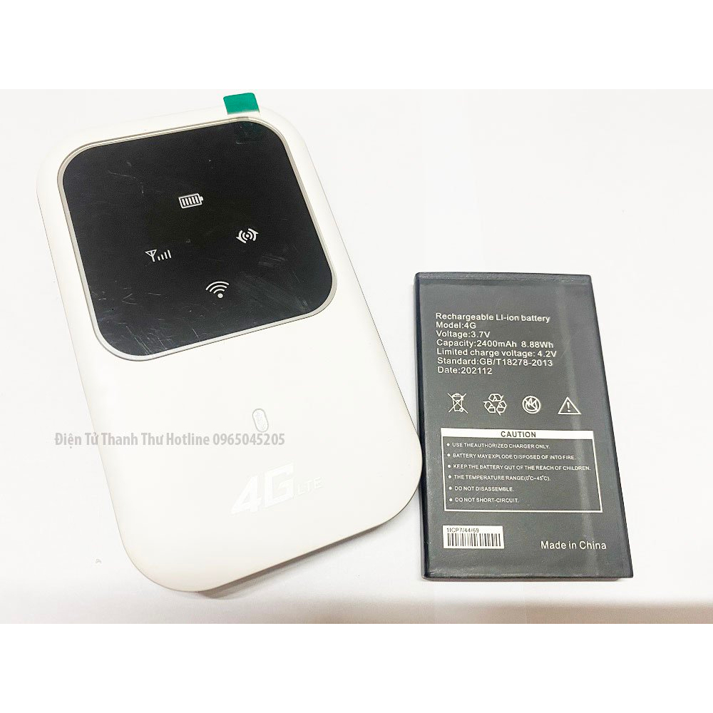 Pin bộ phát wifi 4G dung lượng 2400mAh Thay Thế Cho cho cục phát wifi MF80/A800/ A900/ M80/ M89/ M88/ M90/ M100/RS803/C0
