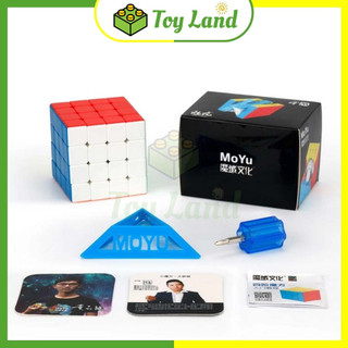 Rubik 4x4 moyu meilong 4m stickerless có nam châm rubic 4 tầng 4x4x4 đồ chơi - toy land