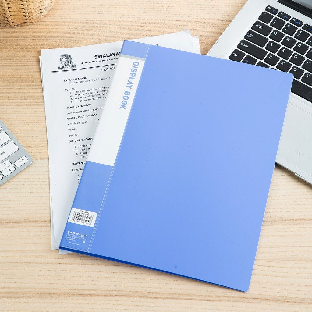 Bìa nhiều lá A4 Deli I Bìa hồ sơ 10/20/30/40/60/80/100 lá  I File lá 5210 / 5220 / 5230 / 5240 / 5260 / 5280 / 5200