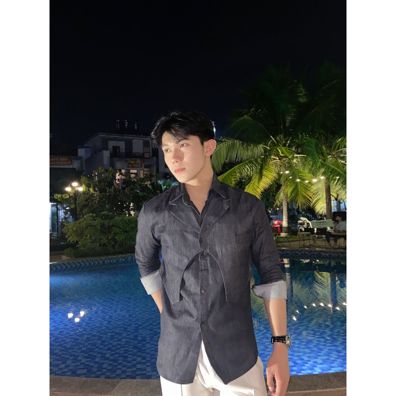 SƠ MI NAM THIẾT KẾ CHẤT ĐẸP - KIỂU DÁNG HOT TREND HÀN QUỐC - jean