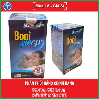 BoniSleep - Cho Giấc Ngủ Sâu Hơn (Lọ 30 viên) - Yes