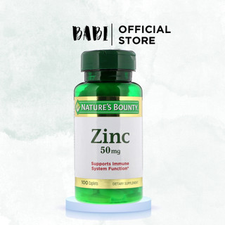 Viên uống bổ sung kẽm Zinc 50mg Nature’s Bounty