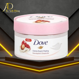Tẩy da chết body Dove Lựu Đức 225ml
