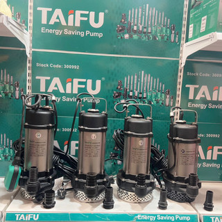 Máy bơm chìm đẩy cao 370w, 550w, 750w thân inox 304 taifu - bảo hành 1 năm, máy bơm nước chìm, máy bơm tõm
