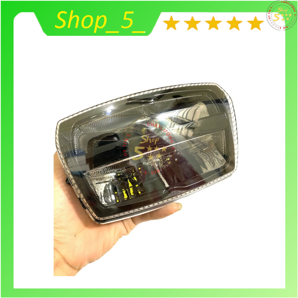 Chóa Đèn Xe Dream II Thái, Đầu Đèn Xe Dream II Thái Tặng Móc Khóa Chính Hãng Zhi.Pat
