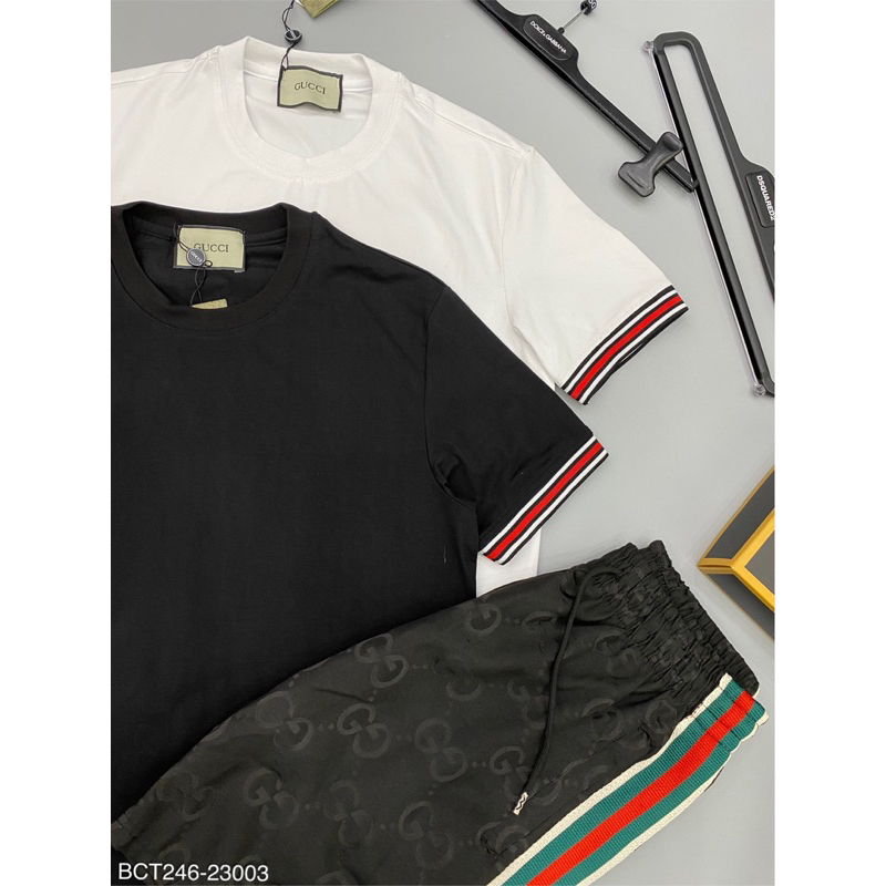 Bộc côch tay G.C hoạ tiết bo tay và ống quần trẻ trung