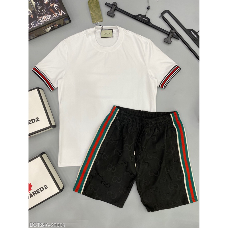 Bộc côch tay G.C hoạ tiết bo tay và ống quần trẻ trung