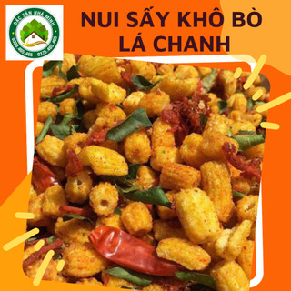 NUI SẤY KHÔ BÒ LÁ CHANH - đặc sản nhà mình