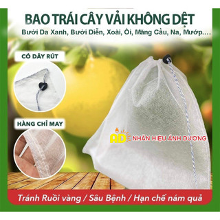 100 Túi Bọc Trái Cây Bưởi, Xoài, Ổi, Cam, Na, Mãng Cầu Ánh Dương
