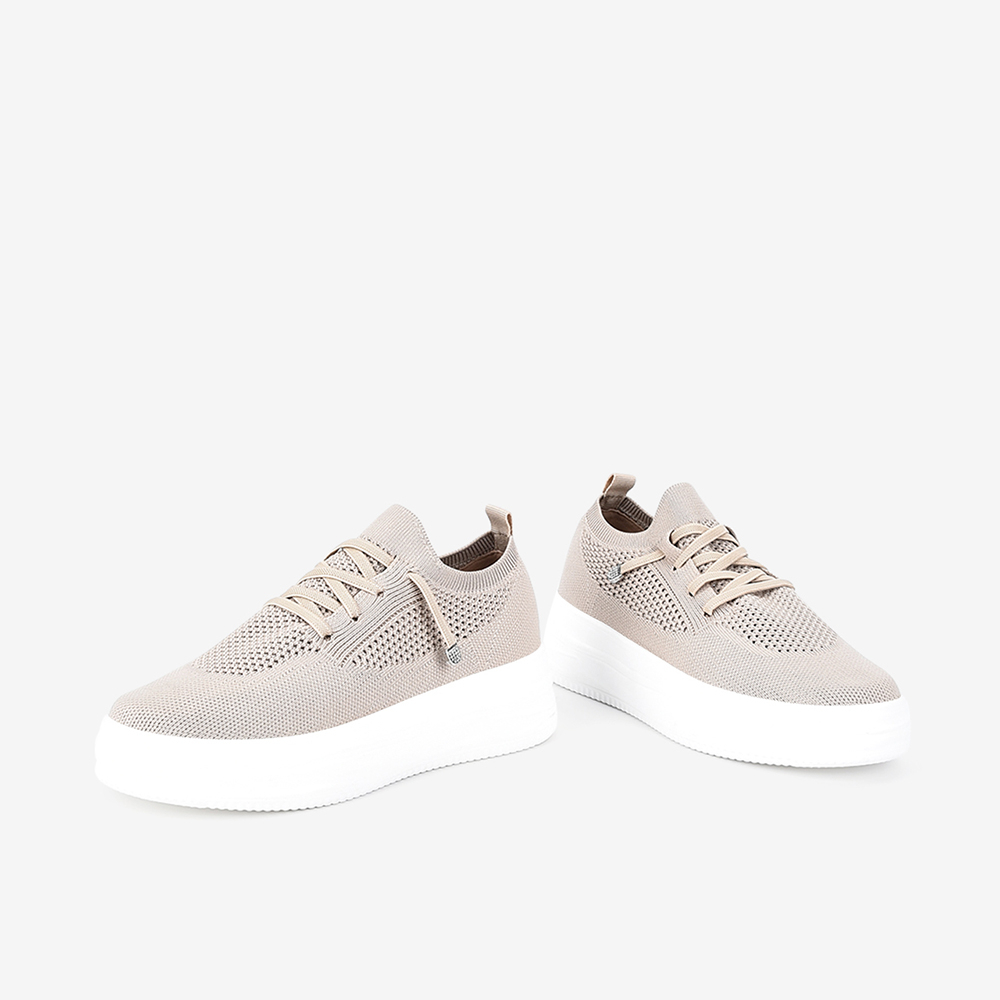 Giày Thể Thao Sneaker Nữ Zucia Vải Dệt Đế TPU Siêu Nhẹ Cao Cấp 5cm - GTH47