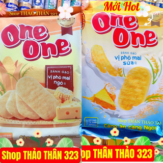 Bánh Gạo ONE ONE Vị Bắp Phô Mai / Phô Mai Sữa 118g