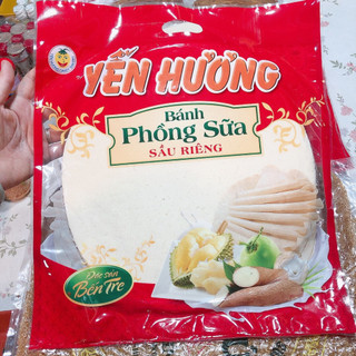 Bánh phồng sữa sầu riêng Yến Hương loại Đặc Biệt