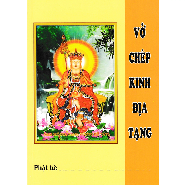 Sách - Vở Chép Kinh Địa Tạng