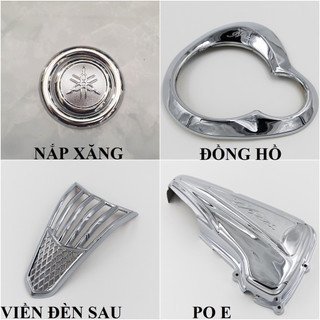 Ốp trang trí xe YMH Nozza cũ 2011-2014 mạ crom Artistar