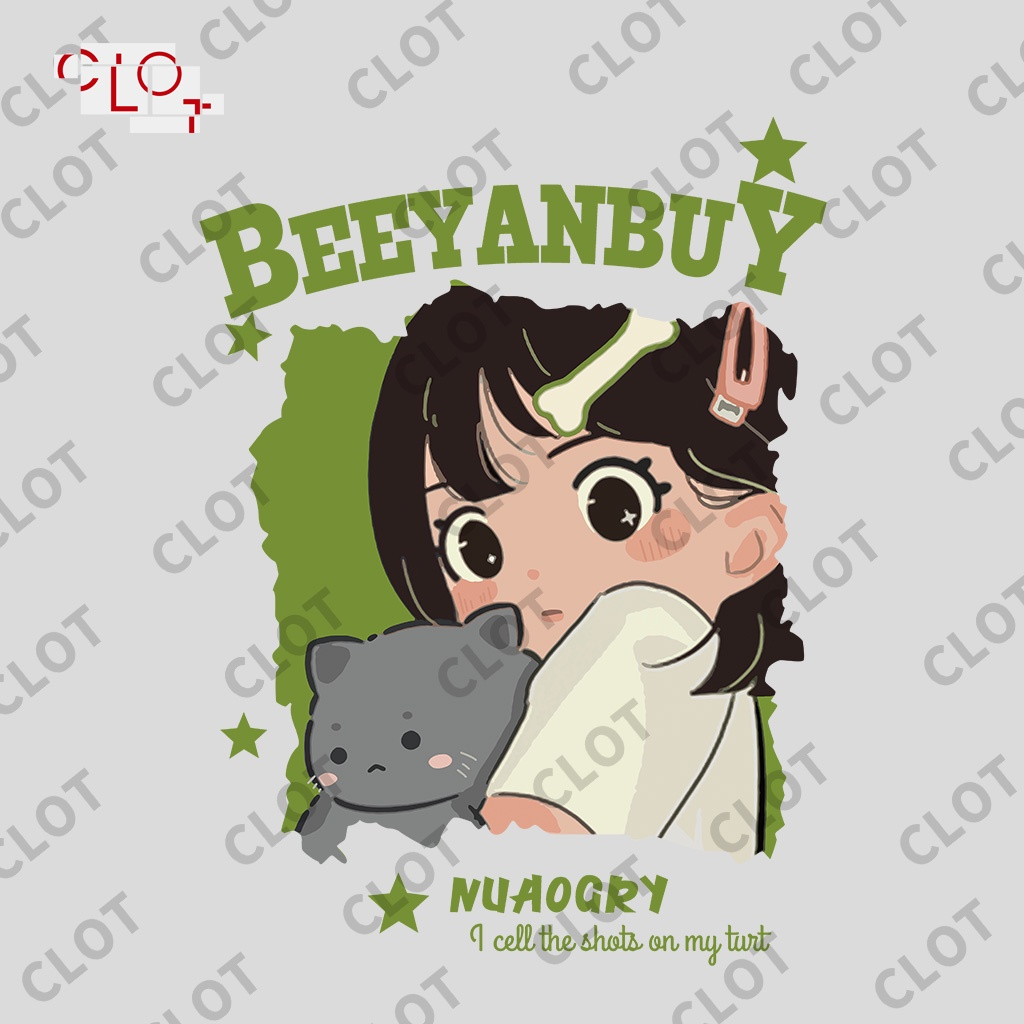 CLOT Áo thun tay lỡ đen thời trang nữ local brand áo đôi bigsize unisex 100%Cotton