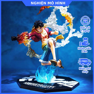 Mô hình Monkey D Luffy gear 2 One Piece Đảo hải tặc băng mũ rơm
