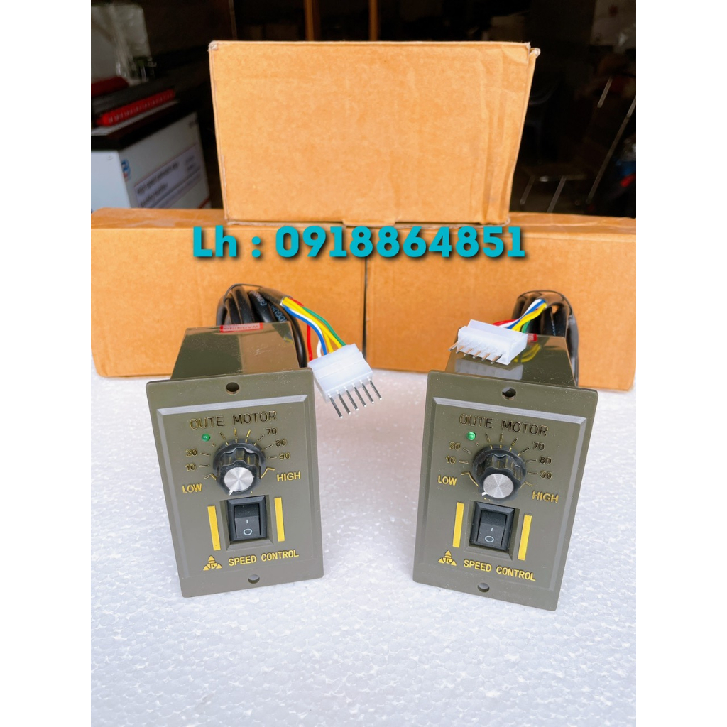 Điều khiển tốc độ máy dán cạnh gỗ MDF mini (Oute Moter)